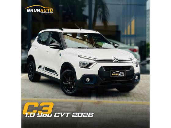 CITROËN C3 1.0 TURBO 200 FLEX YOU CVT CITROËN C3 1.0 TURBO 200 FLEX YOU CVT